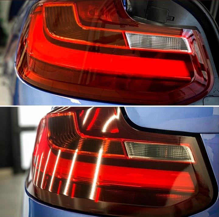 Przyciemnianie tylnych lamp samochodowych