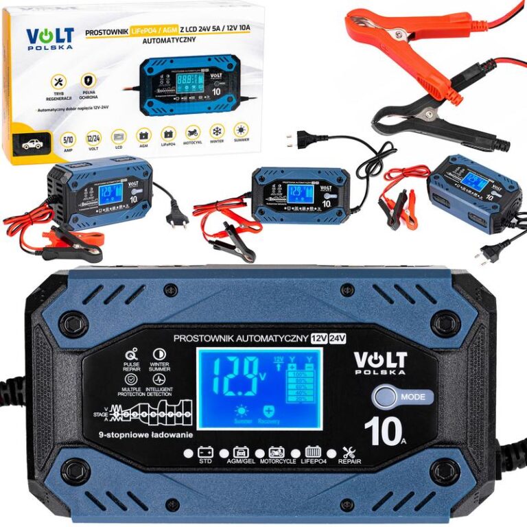 Jak wybrać najlepszy prostownik do akumulatora? Poradnik dla każdego kierowcy