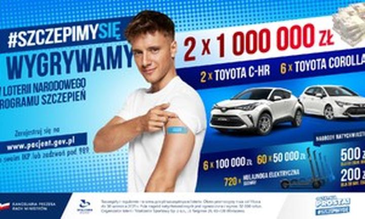 Zwycięzca loterii szczepionkowej