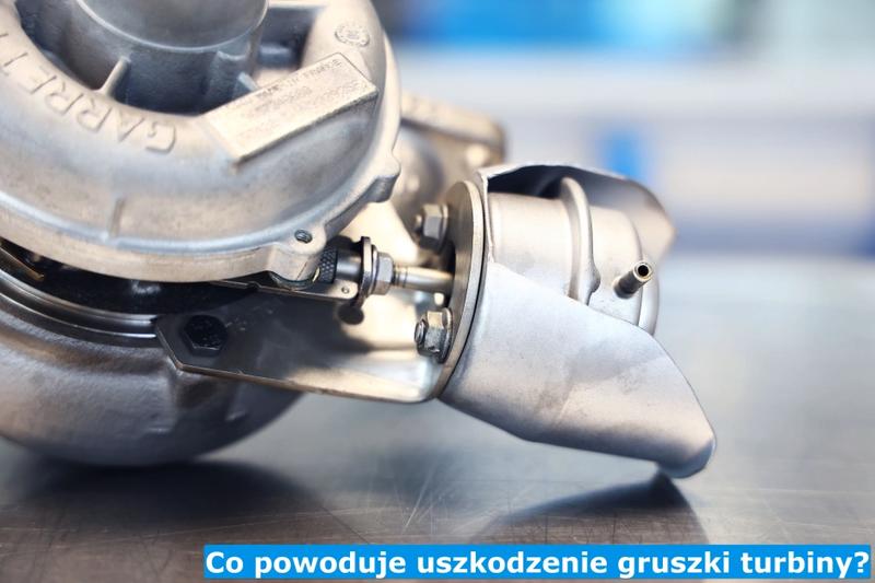 Wpływ uszkodzonej turbiny na wydajność silnika