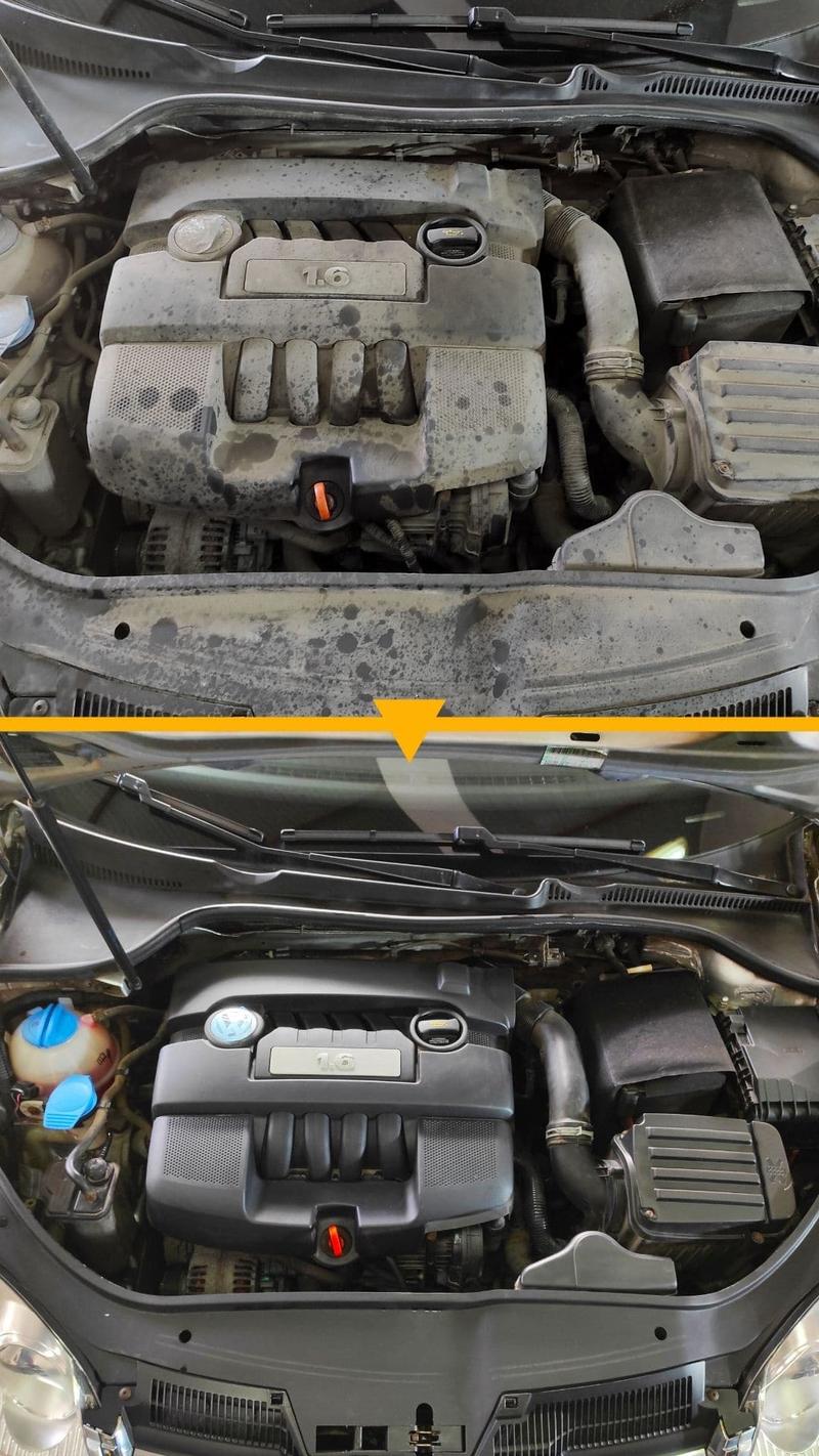 Mycie silnika krok po kroku